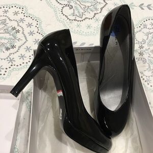 Black Patton leather shoe size 7